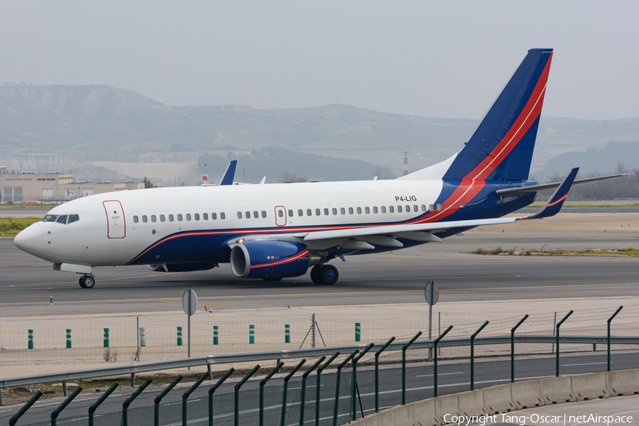 Petroff Air Boeing 737-7JF(BBJ) (P4-LIG) | Photo 373592