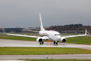 VipJet Boeing 737-7HZ(BBJ) (P4-MAK) at  Hamburg - Fuhlsbuettel (Helmut Schmidt), Germany