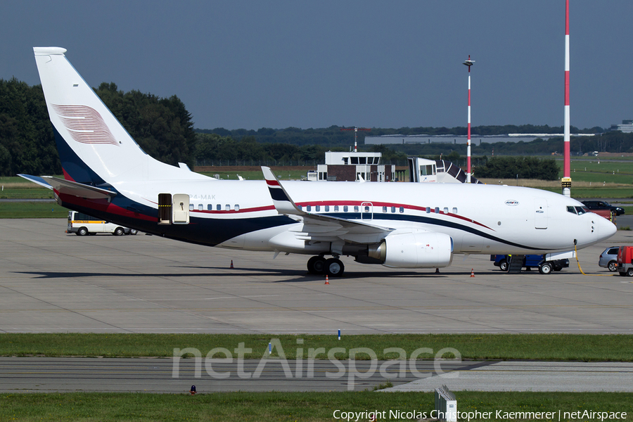 VipJet Boeing 737-7HZ(BBJ) (P4-MAK) | Photo 98980