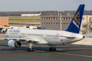 Air Astana Boeing 757-28A (P4-MAS) at  Frankfurt am Main, Germany