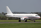 (Private) Airbus A319-115X CJ (P4-MGU) at  London - Luton, United Kingdom