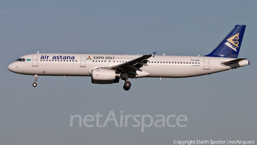 Air Astana Airbus A321-231 (P4-NAS) | Photo 235523