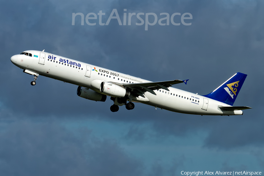 Air Astana Airbus A321-231 (P4-NAS) | Photo 429855