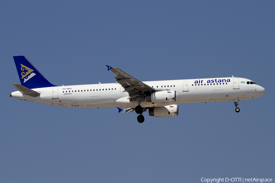 Air Astana Airbus A321-231 (P4-NAS) | Photo 392230