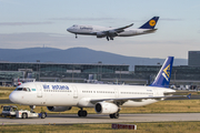 Air Astana Airbus A321-231 (P4-NAS) at  Frankfurt am Main, Germany