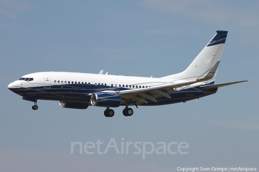 (Private) Boeing 737-7HZ(BBJ) (P4-NGK) | Photo 78259