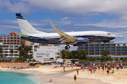 (Private) Boeing 737-7HZ(BBJ) (P4-NGK) at  Philipsburg - Princess Juliana International, Netherland Antilles