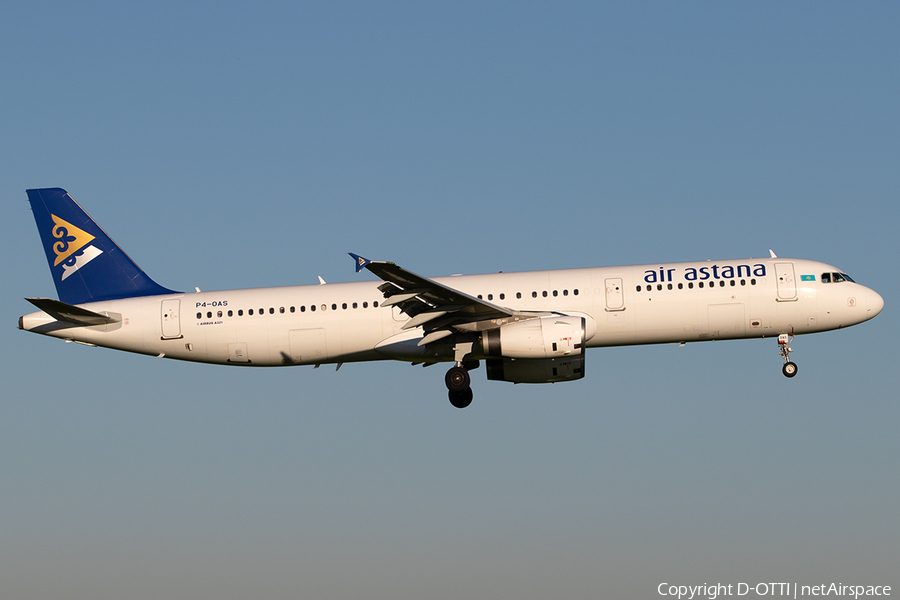 Air Astana Airbus A321-231 (P4-OAS) | Photo 243861