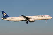 Air Astana Airbus A321-231 (P4-OAS) at  Amsterdam - Schiphol, Netherlands