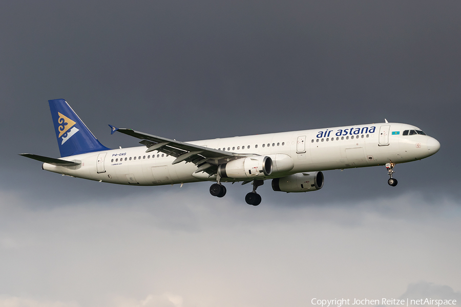 Air Astana Airbus A321-231 (P4-OAS) | Photo 319502