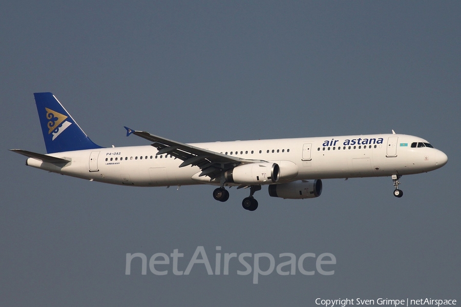 Air Astana Airbus A321-231 (P4-OAS) | Photo 82146