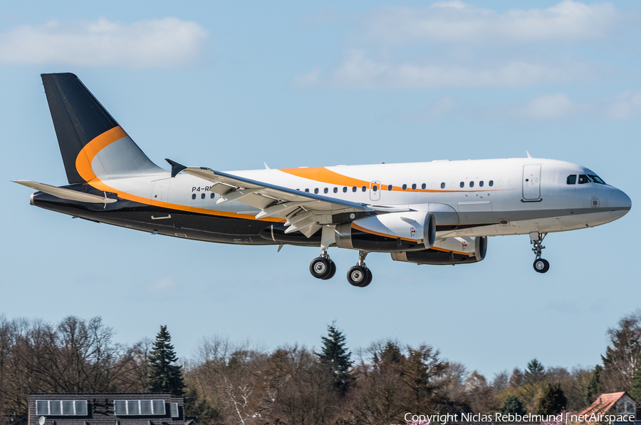 (Private) Airbus A319-133X CJ (P4-RLA) | Photo 308259