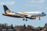 (Private) Airbus A319-133X CJ (P4-RLA) at  Hamburg - Fuhlsbuettel (Helmut Schmidt), Germany