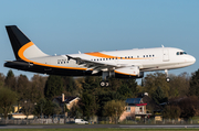 (Private) Airbus A319-133X CJ (P4-RLA) at  Hamburg - Fuhlsbuettel (Helmut Schmidt), Germany