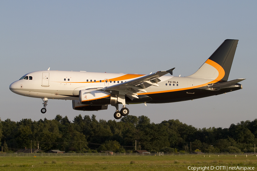 (Private) Airbus A319-133X CJ (P4-RLA) | Photo 389165