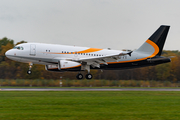 (Private) Airbus A319-133X CJ (P4-RLA) at  Hamburg - Fuhlsbuettel (Helmut Schmidt), Germany