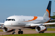 (Private) Airbus A319-133X CJ (P4-RLA) at  Hamburg - Fuhlsbuettel (Helmut Schmidt), Germany