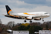 (Private) Airbus A319-133X CJ (P4-RLA) at  Hamburg - Fuhlsbuettel (Helmut Schmidt), Germany