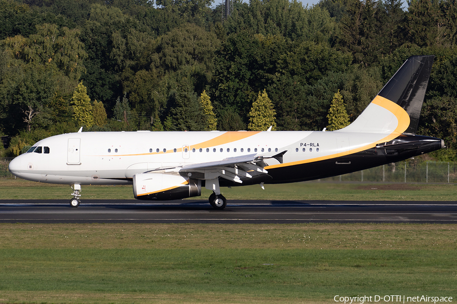 (Private) Airbus A319-133X CJ (P4-RLA) | Photo 527233