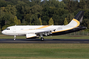 (Private) Airbus A319-133X CJ (P4-RLA) at  Hamburg - Fuhlsbuettel (Helmut Schmidt), Germany