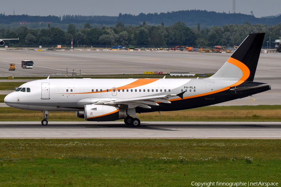(Private) Airbus A319-133X CJ (P4-RLA) | Photo 423031