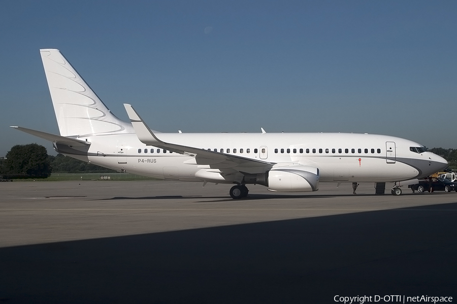 (Private) Boeing 737-7GC(BBJ) (P4-RUS) | Photo 174334