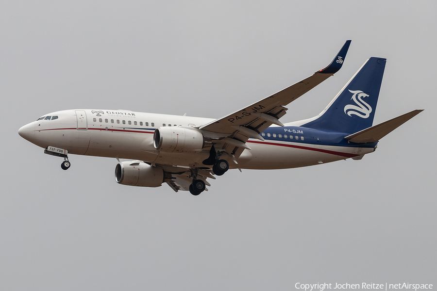 (Private) Boeing 737-7CG(BBJ) (P4-SJM) | Photo 246044