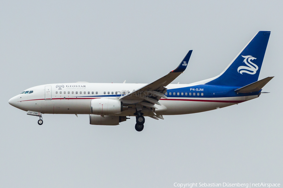 (Private) Boeing 737-7CG(BBJ) (P4-SJM) | Photo 257242