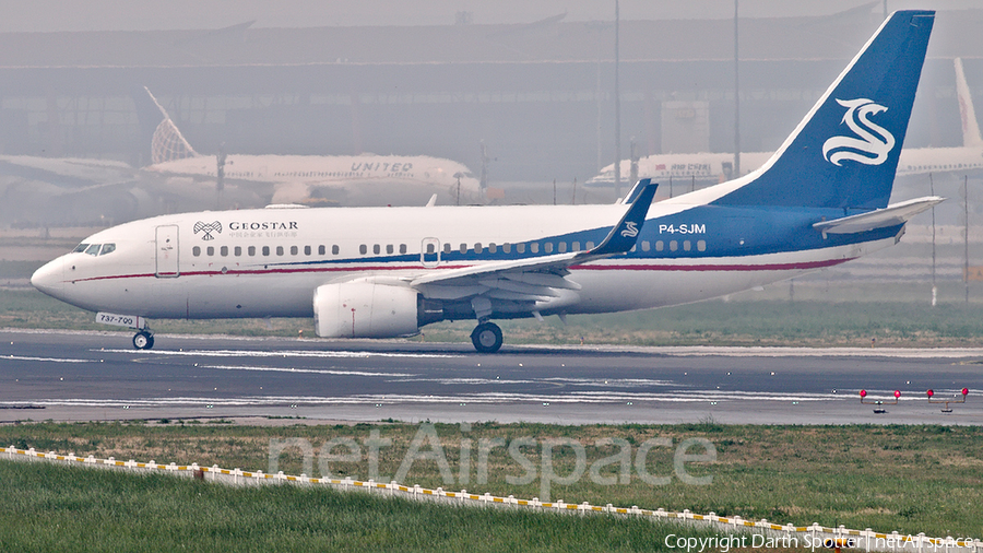 (Private) Boeing 737-7CG(BBJ) (P4-SJM) | Photo 250512