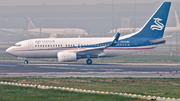 (Private) Boeing 737-7CG(BBJ) (P4-SJM) at  Beijing - Capital, China