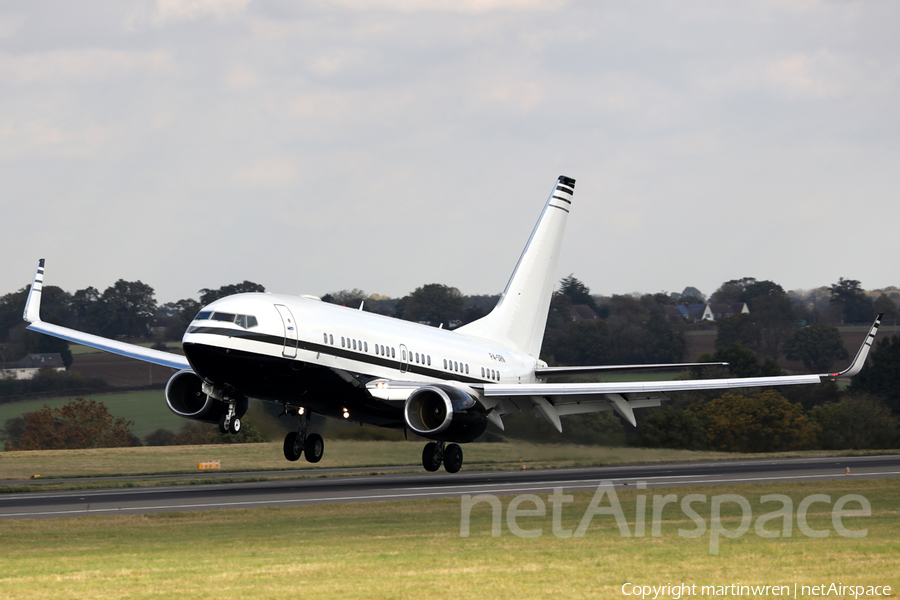 Hyperion Aviation Boeing 737-7EJ(BBJ) (P4-SRN) | Photo 275392