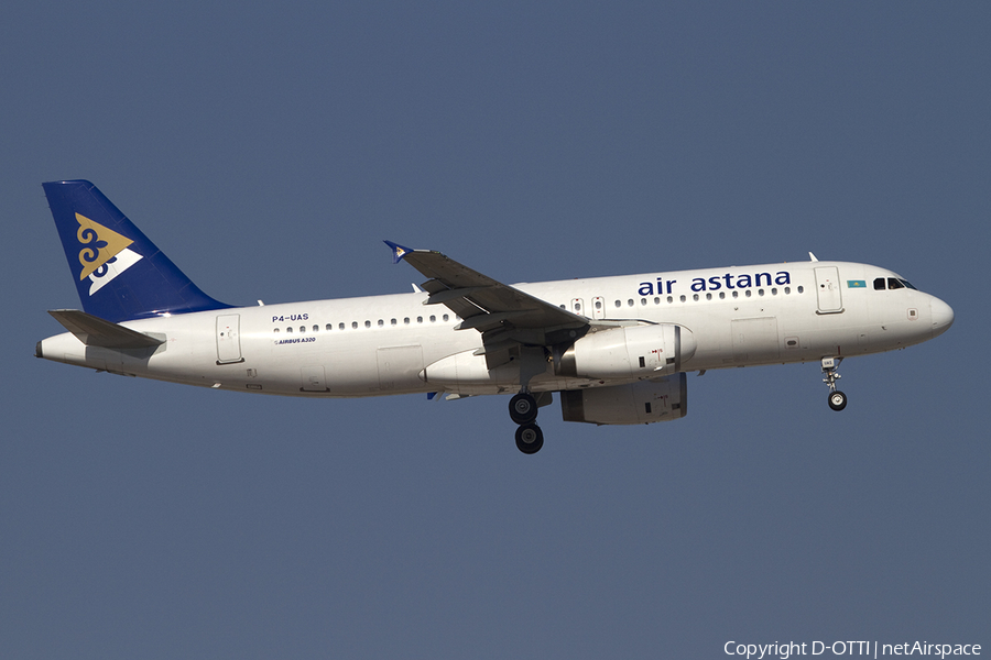 Air Astana Airbus A320-232 (P4-UAS) | Photo 391354