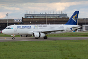 Air Astana Airbus A320-232 (P4-VAS) at  Hannover - Langenhagen, Germany