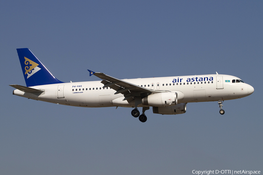 Air Astana Airbus A320-232 (P4-VAS) | Photo 316905