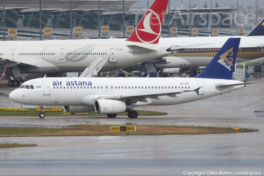 Air Astana Airbus A320-232 (P4-XAS) | Photo 95263