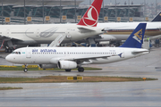 Air Astana Airbus A320-232 (P4-XAS) at  Istanbul - Ataturk, Turkey