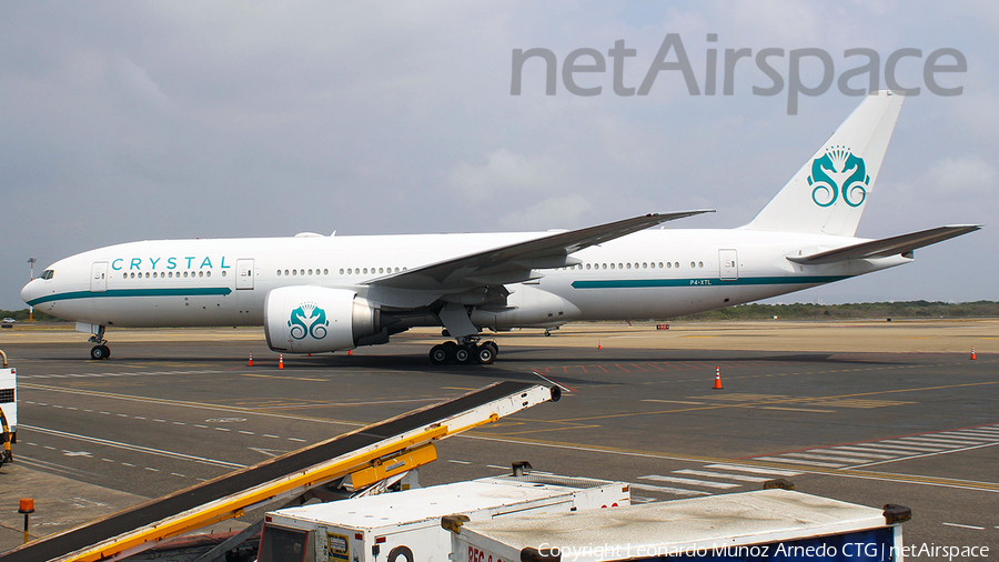 Crystal Luxury Air Boeing 777-29M(LR) (P4-XTL) | Photo 455249