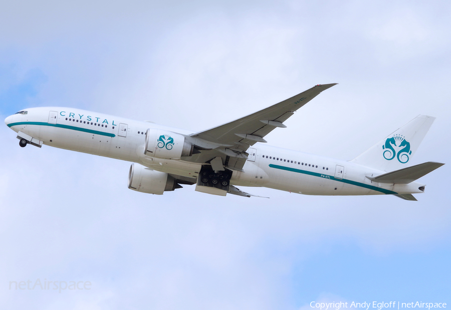 Crystal Luxury Air Boeing 777-29M(LR) (P4-XTL) | Photo 267027