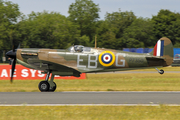 Royal Air Force Supermarine Spitfire Mk IIA (P7350) at  RAF Fairford, United Kingdom