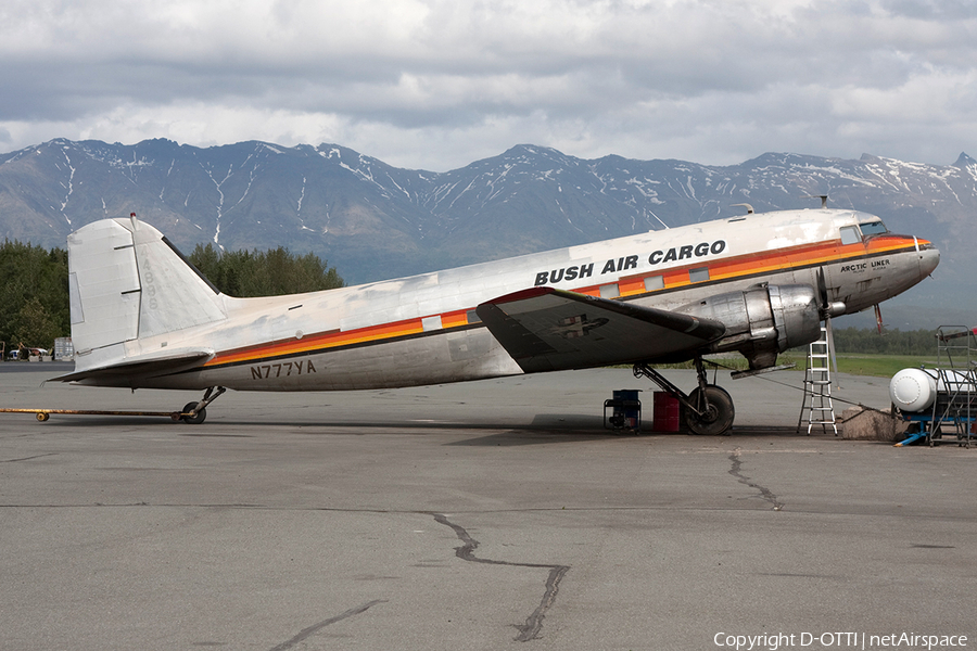 Bush Air Cargo Douglas R4D-6 Skytrain (N777YA) | Photo 359853