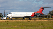 Air Hollandia Fokker 100 (PH-ABW) at  Maastricht-Aachen, Netherlands