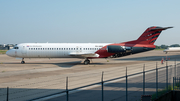 Air Hollandia Fokker 100 (PH-ABW) at  Maastricht-Aachen, Netherlands