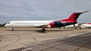 Air Hollandia Fokker 100 (PH-ABW) at  Maastricht-Aachen, Netherlands