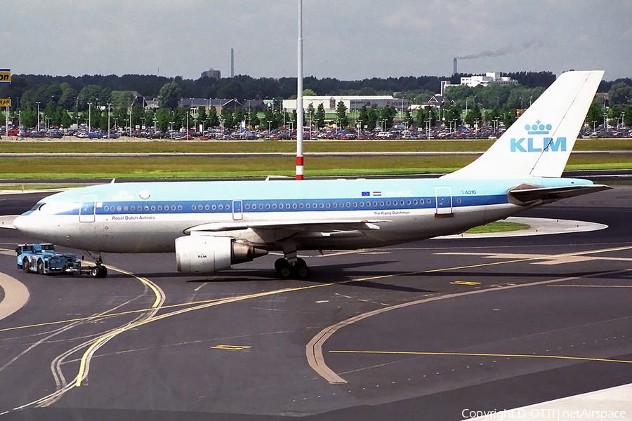 KLM - Royal Dutch Airlines Airbus A310-203 (PH-AGC) | Photo 143069