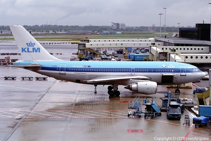 KLM - Royal Dutch Airlines Airbus A310-203 (PH-AGH) | Photo 143070