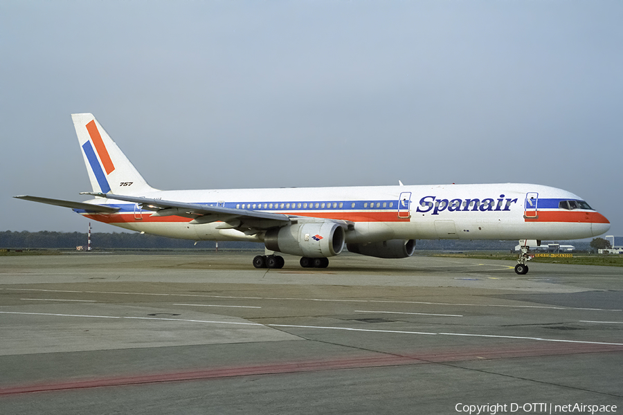 Spanair Boeing 757-27B (PH-AHE) | Photo 439451