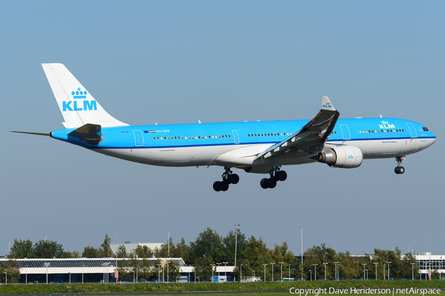 KLM - Royal Dutch Airlines Airbus A330-303 (PH-AKB) | Photo 450207