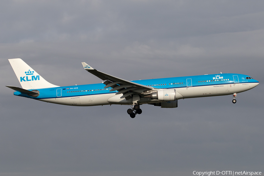 KLM - Royal Dutch Airlines Airbus A330-303 (PH-AKB) | Photo 529476