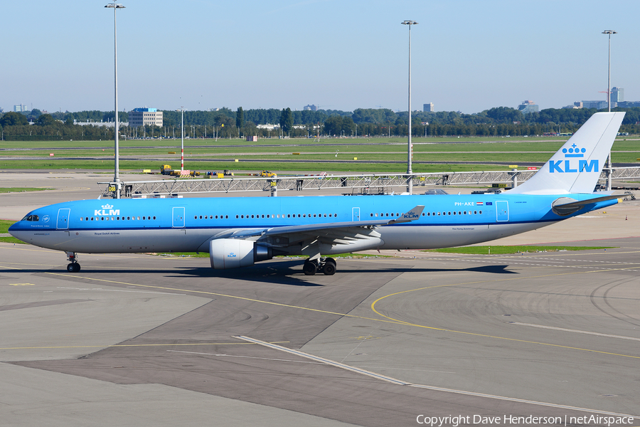 KLM - Royal Dutch Airlines Airbus A330-303 (PH-AKE) | Photo 95604