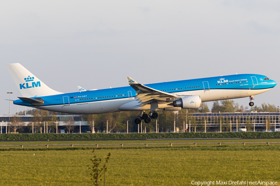 KLM - Royal Dutch Airlines Airbus A330-303 (PH-AKF) | Photo 504931